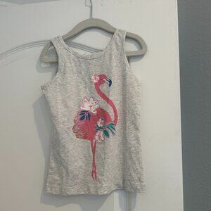 Carters Flamingo Jersey Tank 5T